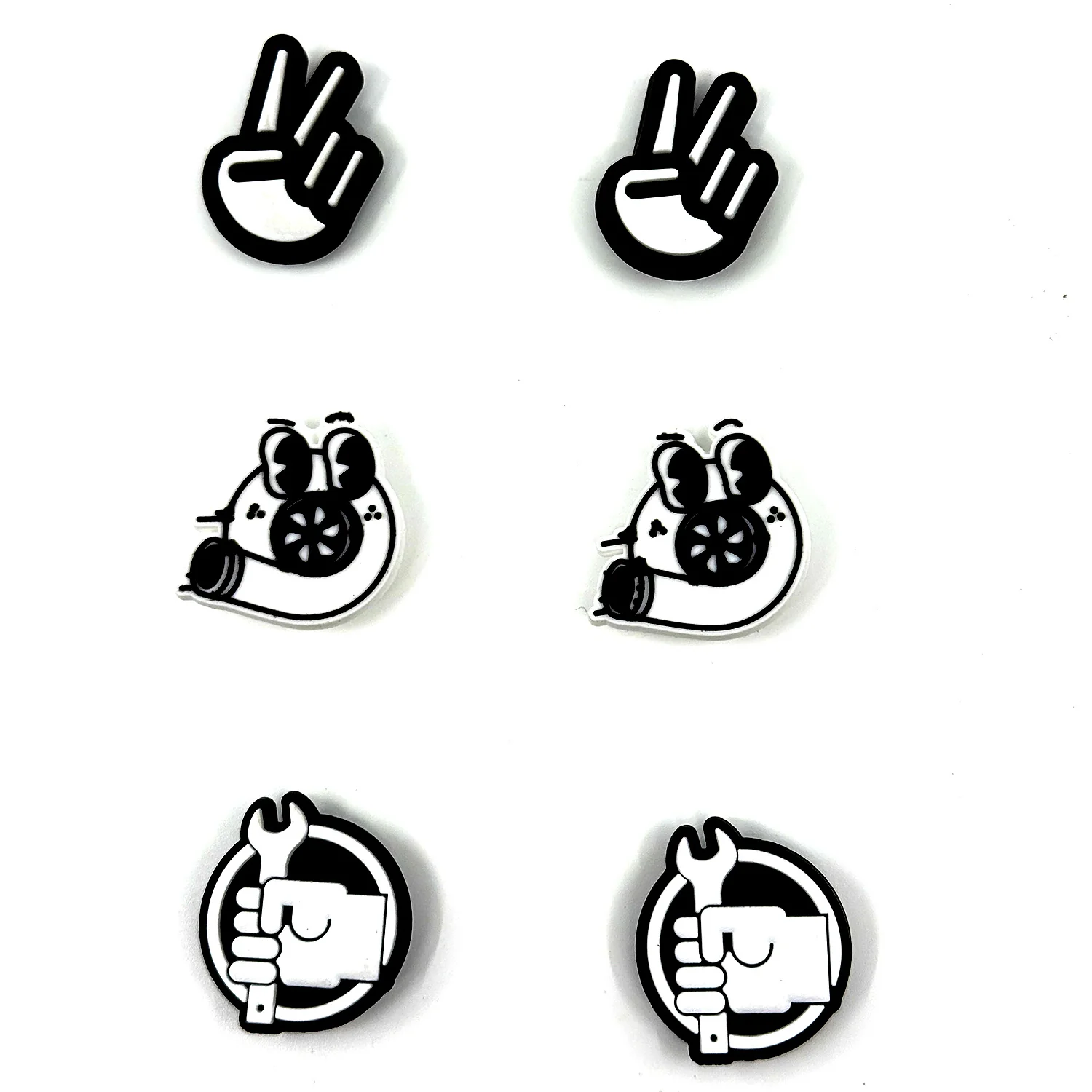 MCM Shoe Charms - 6 Pack