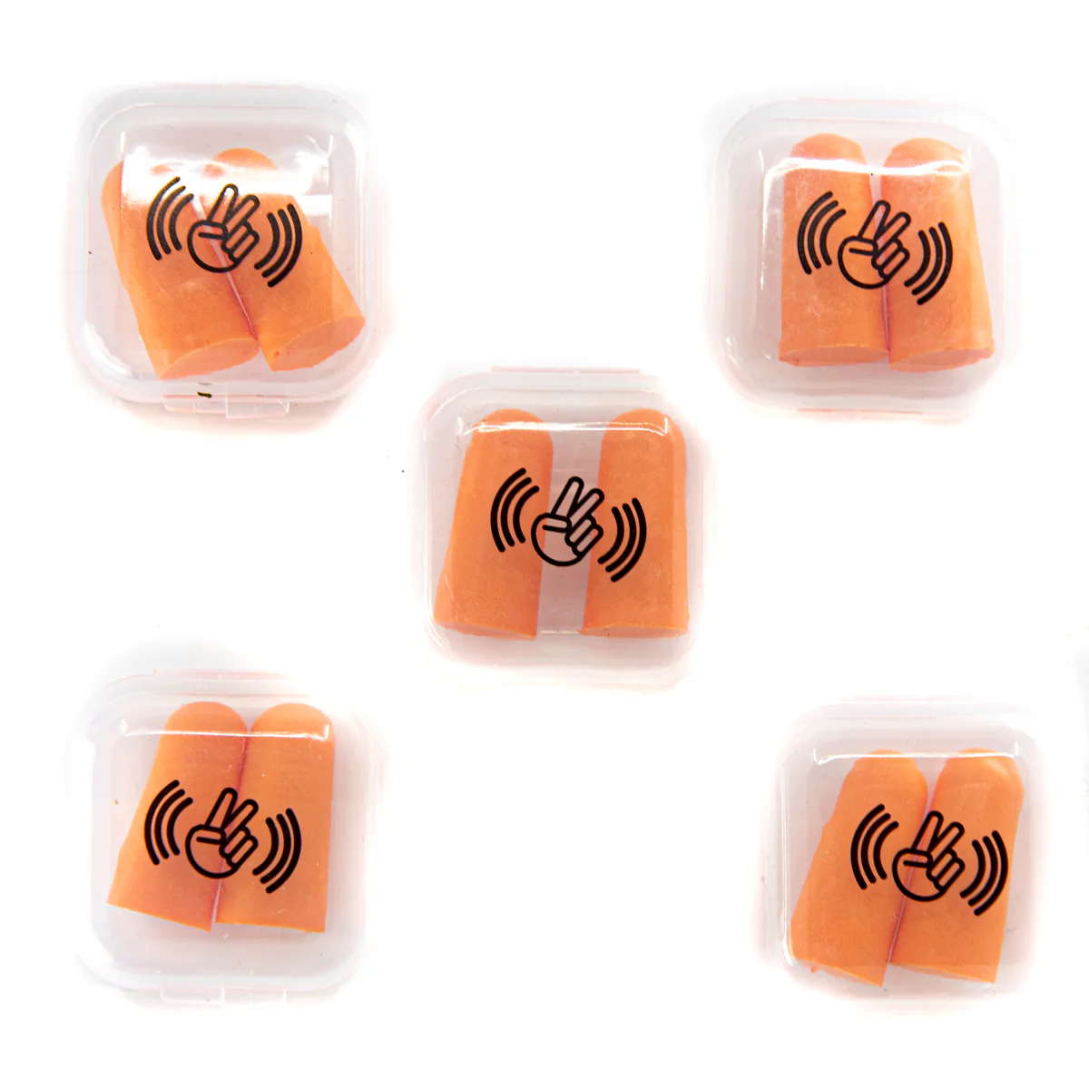 Foam Earplugs: 5 pairs - Image 2