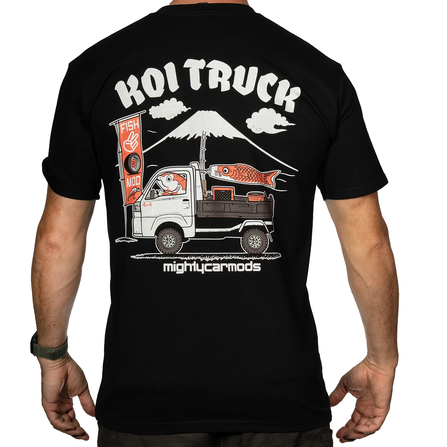 Koi Truck Tee Shirt - Image 2
