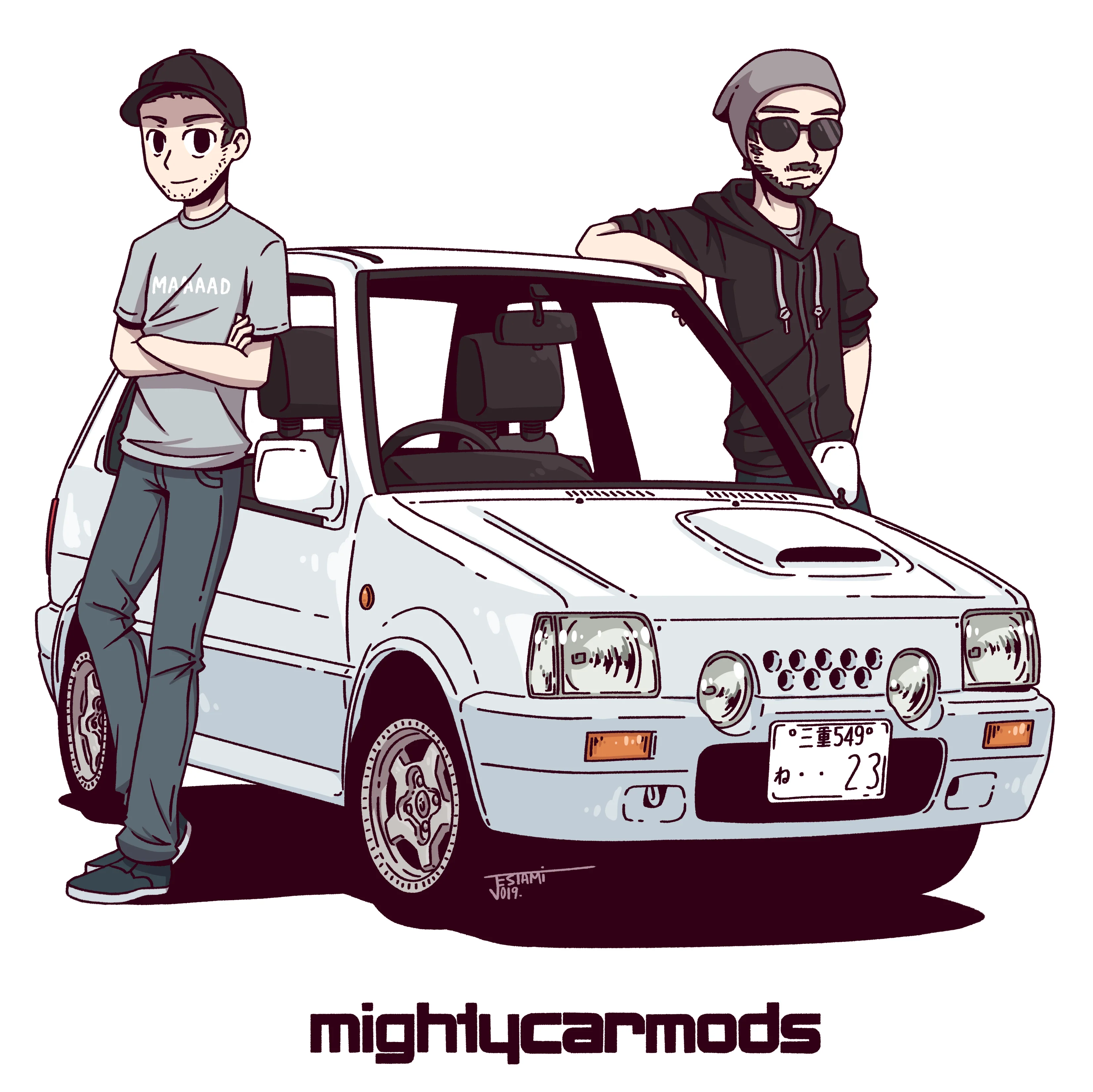 Manga Superturbo Sticker